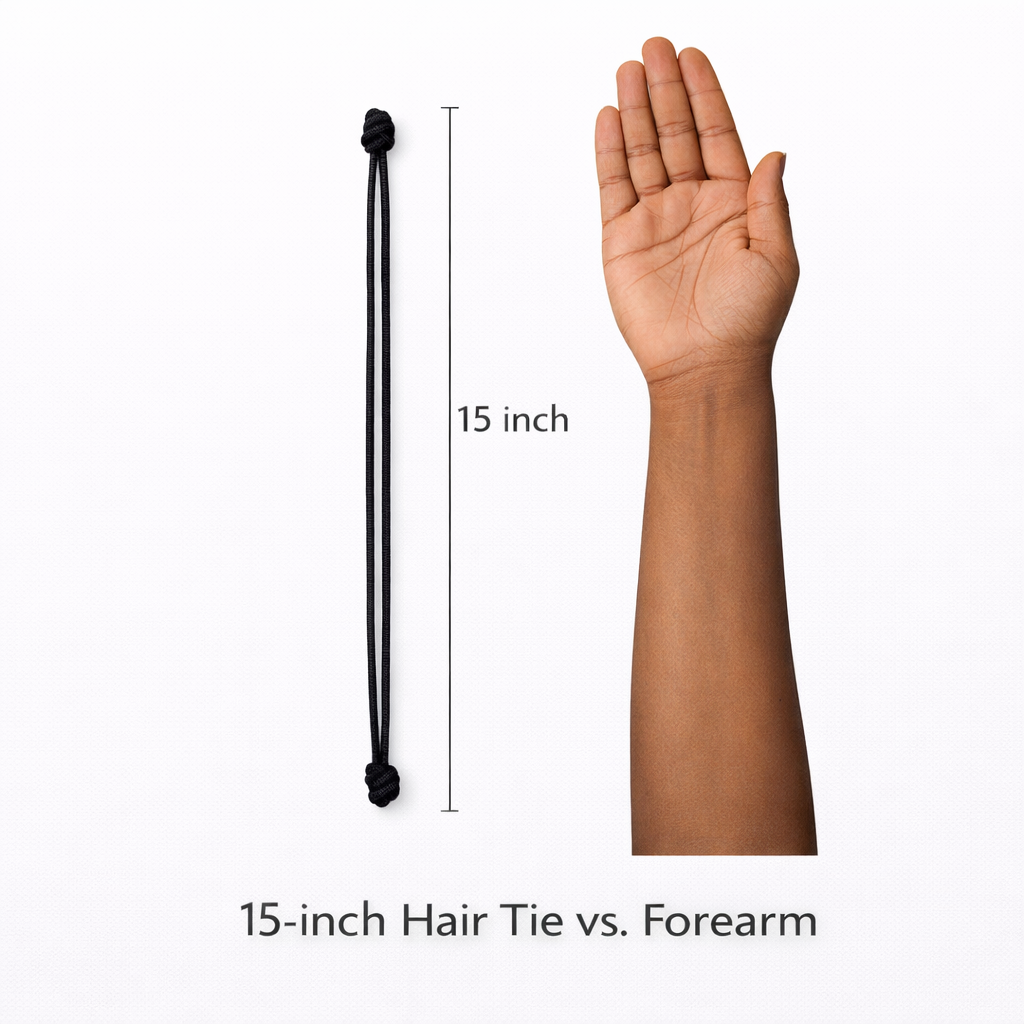 Black Hair Tie Bundle-3 for $30