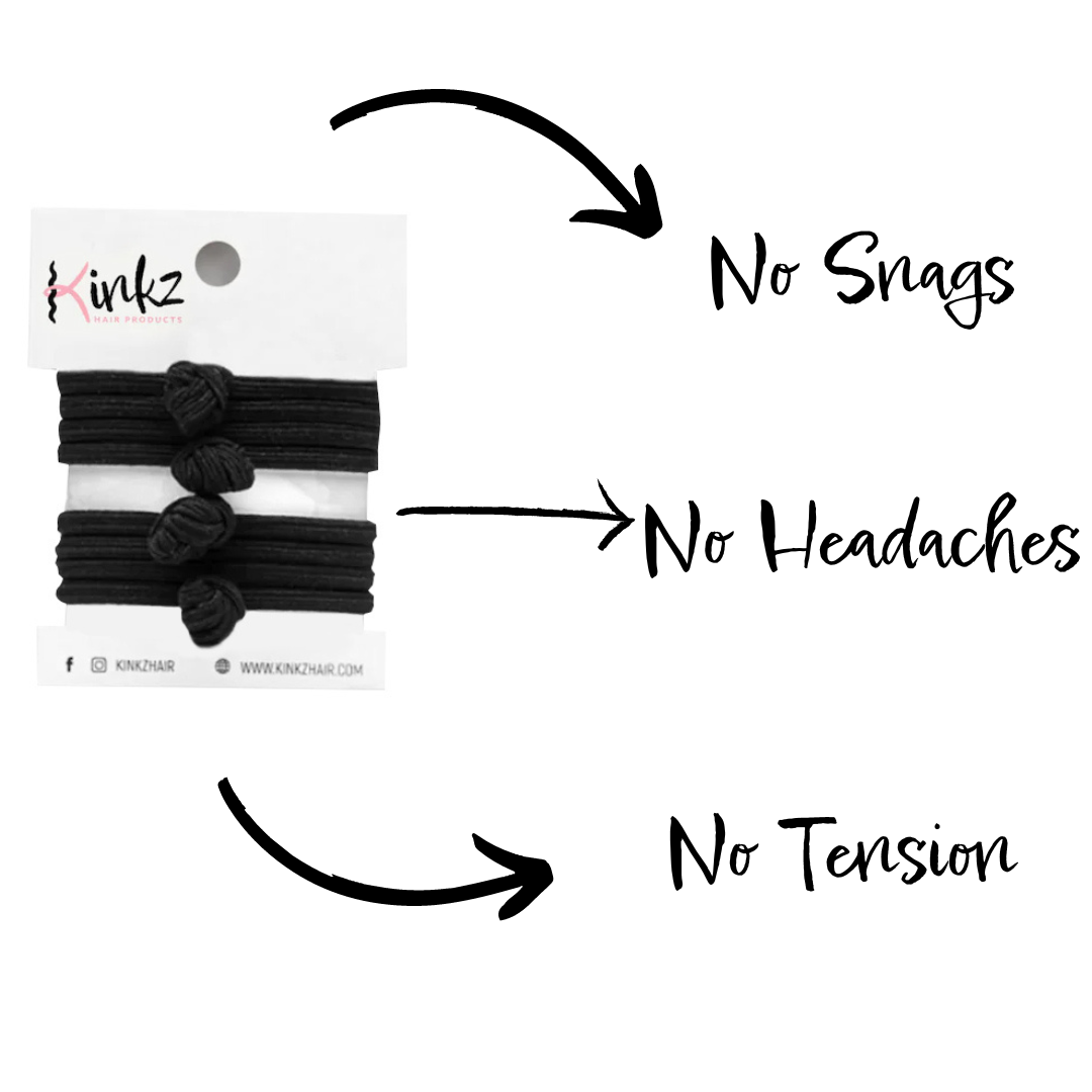 ✨ Classic Black Kinkz Hair Ties ✨