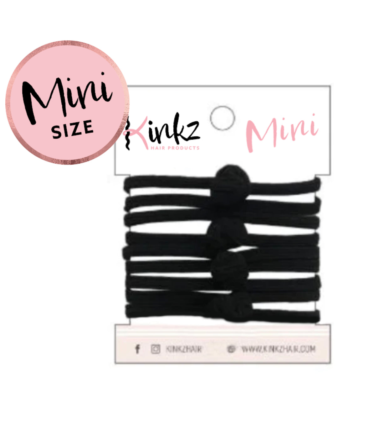 Kinkz 5 inch Hair Tie Mini's